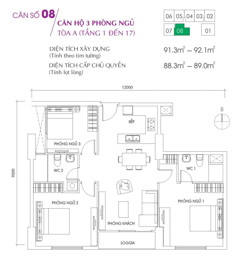 Thiết kế căn hộ 08