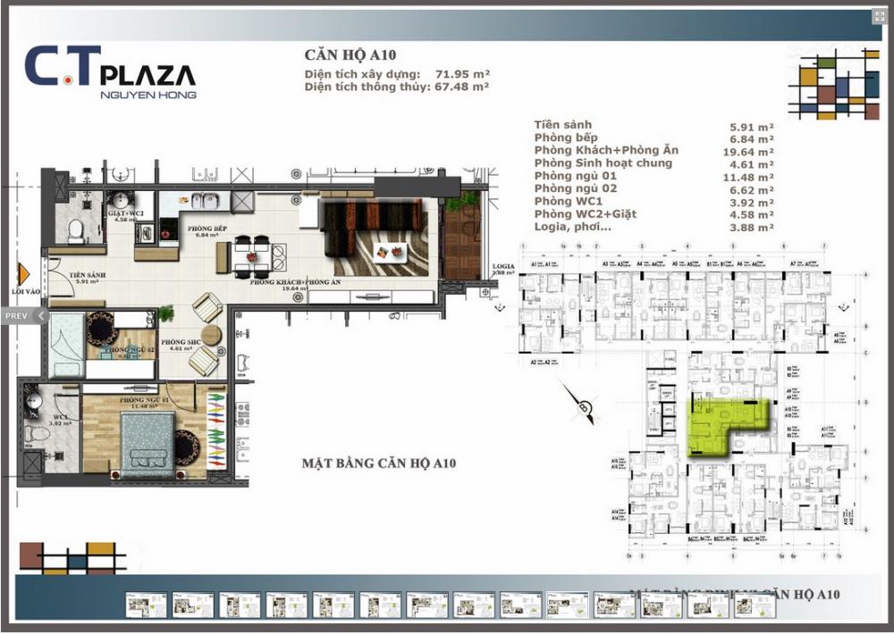 Thiết kế căn hộ A10
