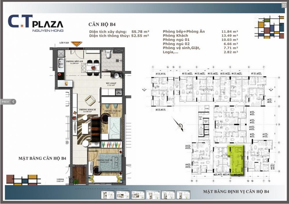 Thiết kế căn hộ B4