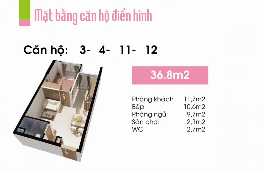 Thiết kế căn hộ 3-4-11-12