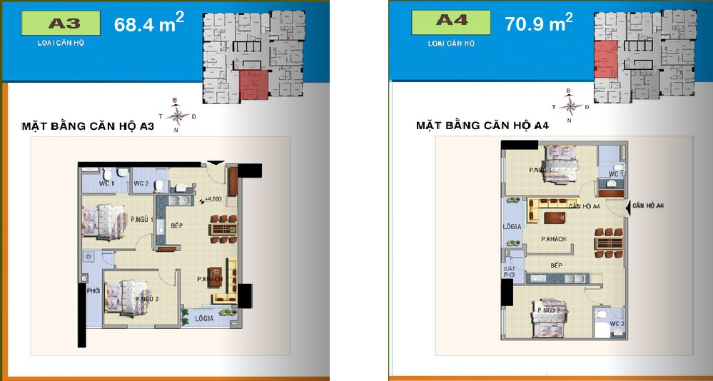 Thiết kế căn hộ A4