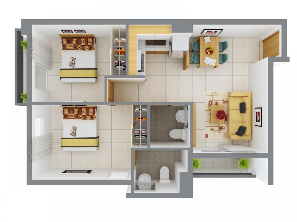 Thiết kế căn hộ A