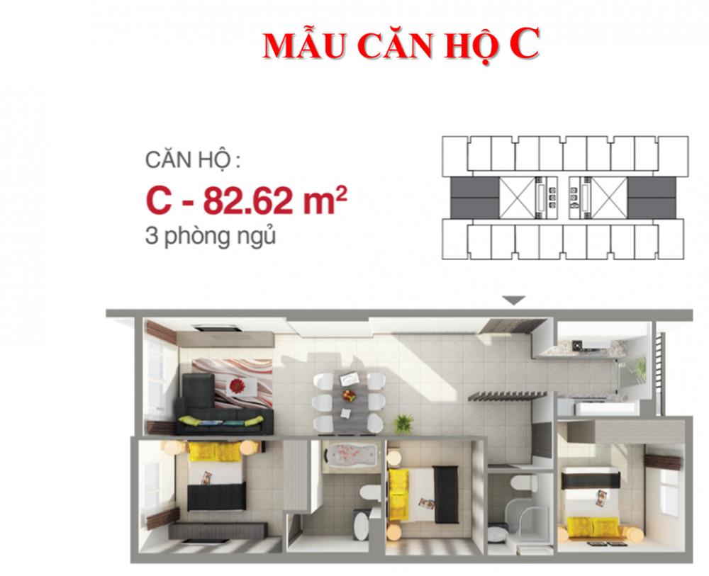 Thiết kế căn hộ C
