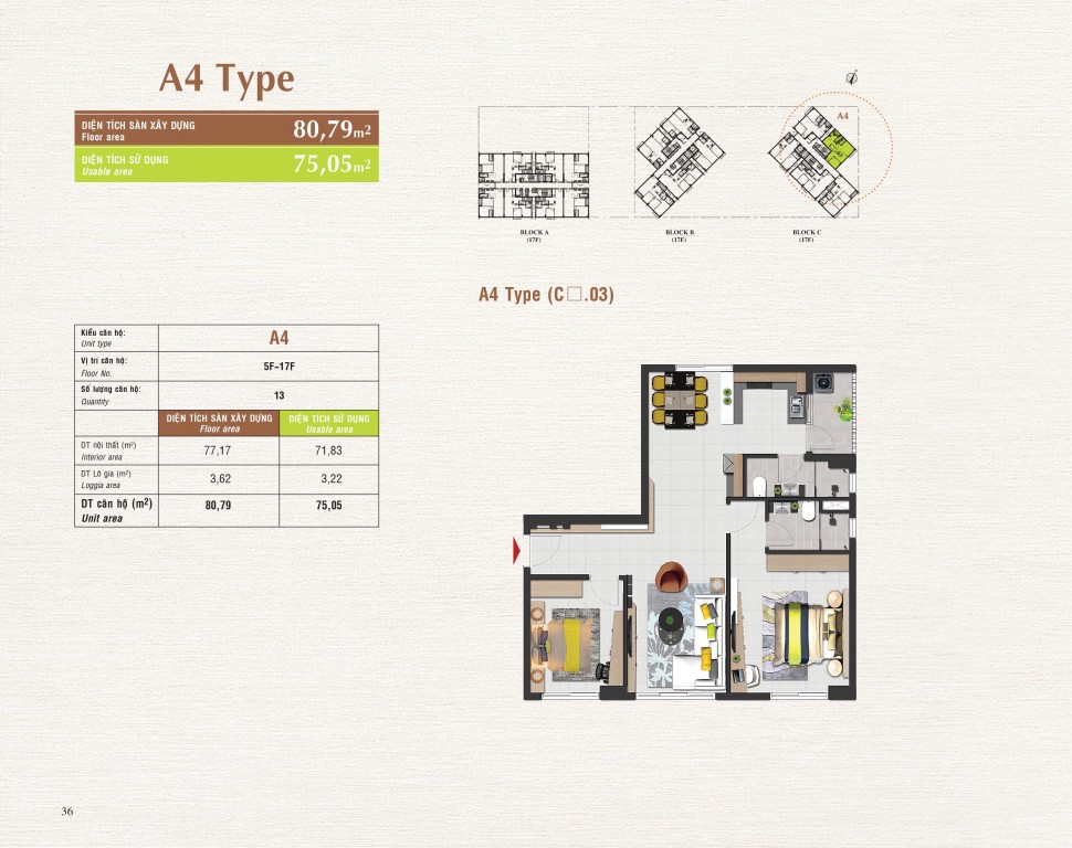 Thiết kế căn hộ A4