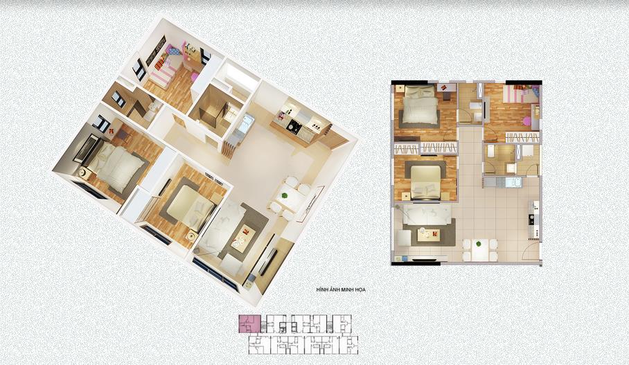 Thiết kế căn hộ A2