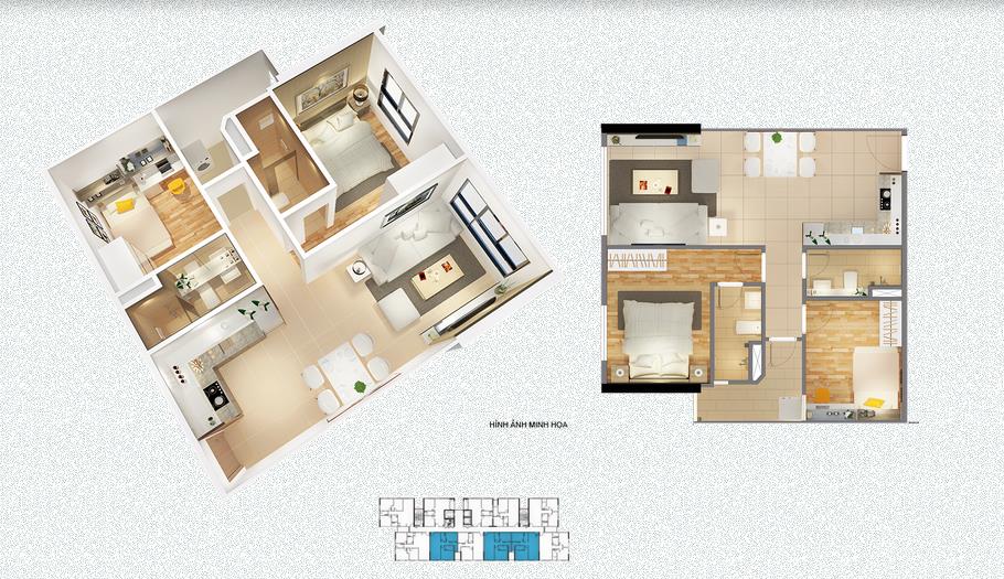 Thiết kế căn hộ B