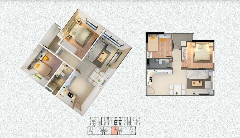 Thiết kế căn hộ C1