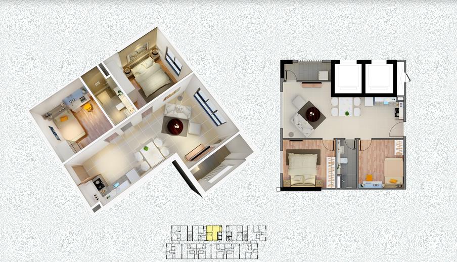 Thiết kế căn hộ C4