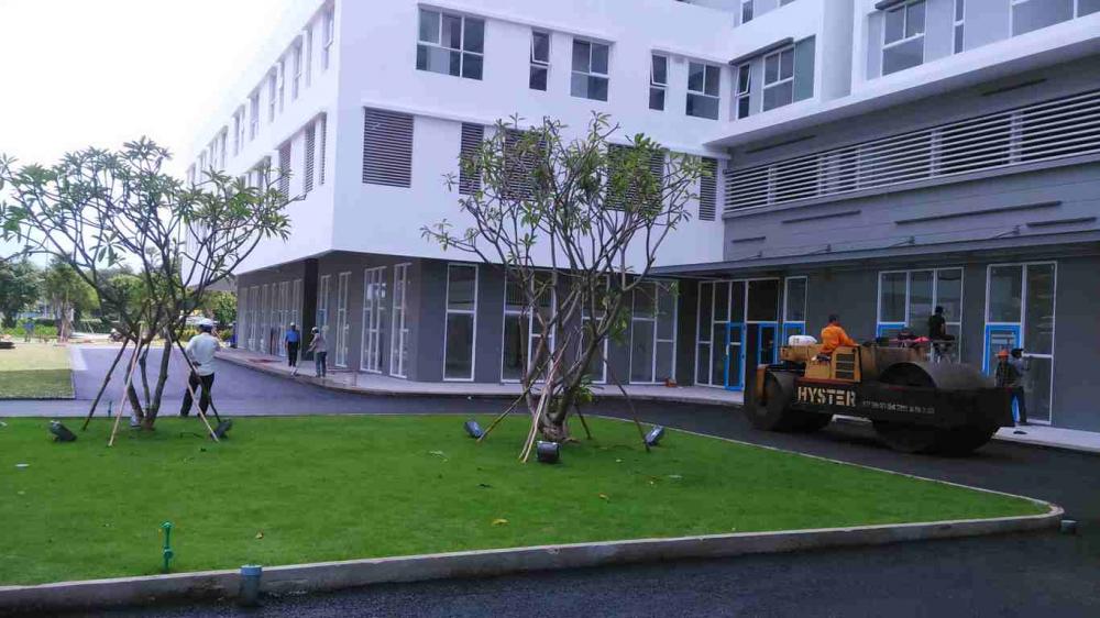 Block C đã đổ bê tông dầm sàn lầu 7