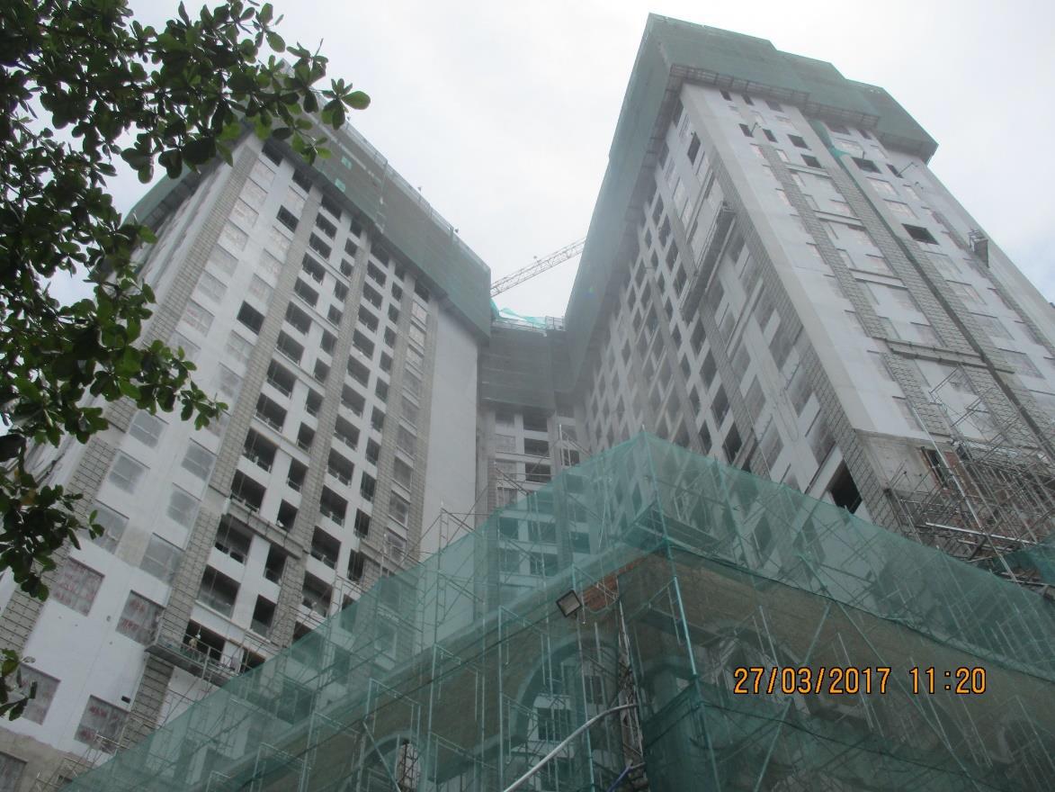 Toàn cảnh công trường