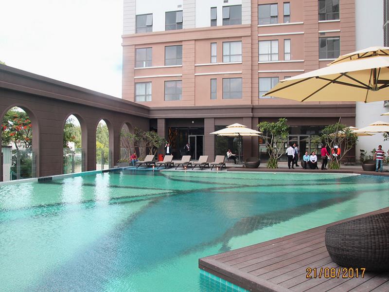 Khu vực hồ bơi dự án