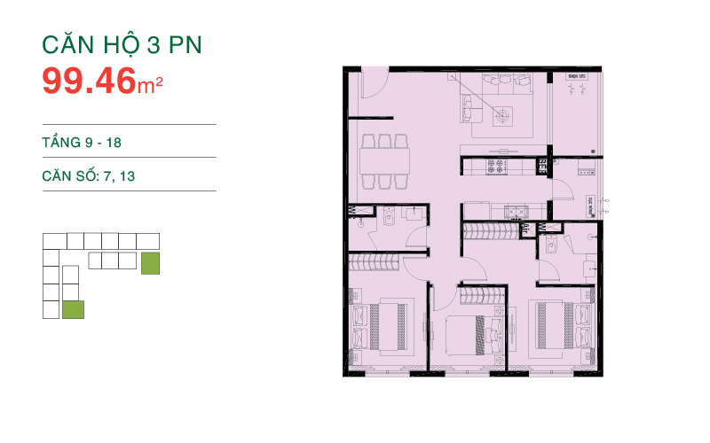 Thiết kế căn hộ 07, 13