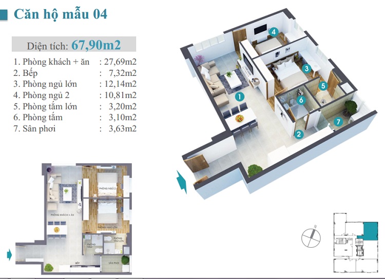 Thiết kế căn hộ 04