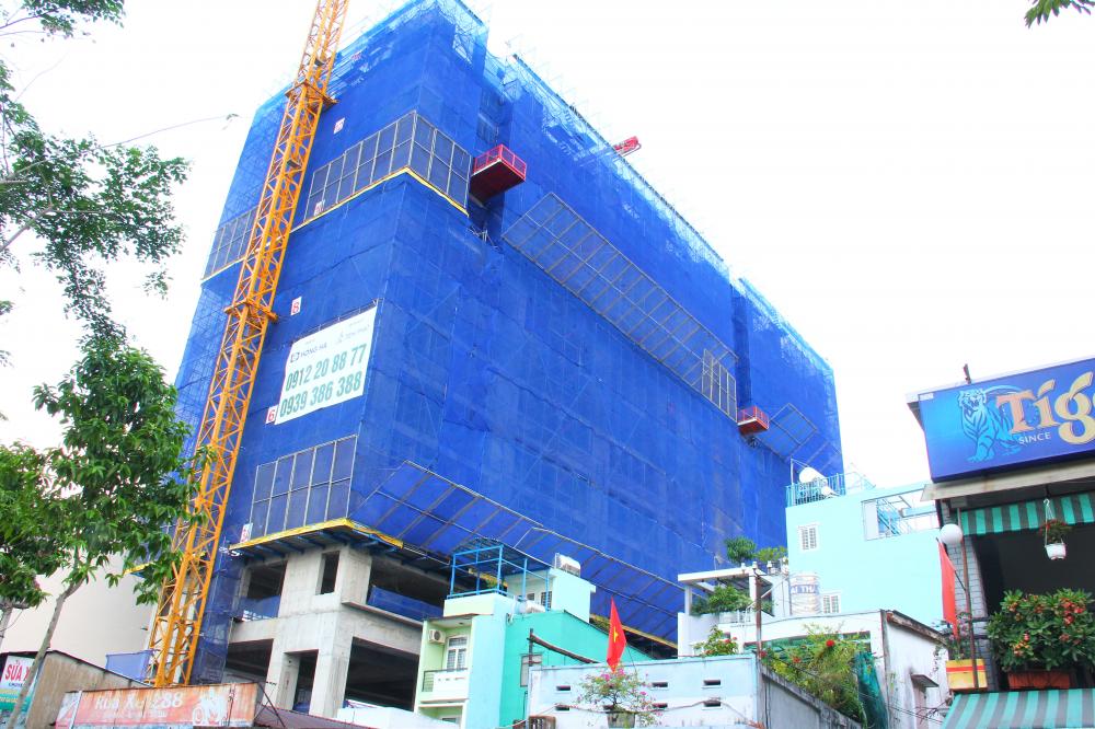 Dự án đang thi công tầng 17