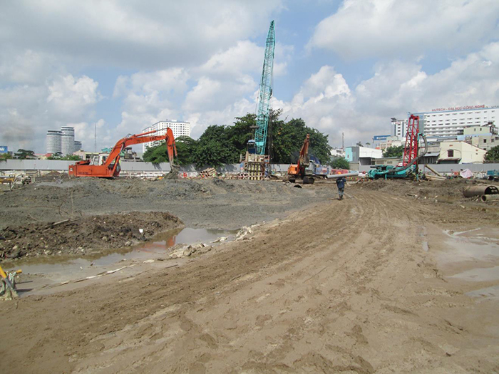 Thi công phần móng