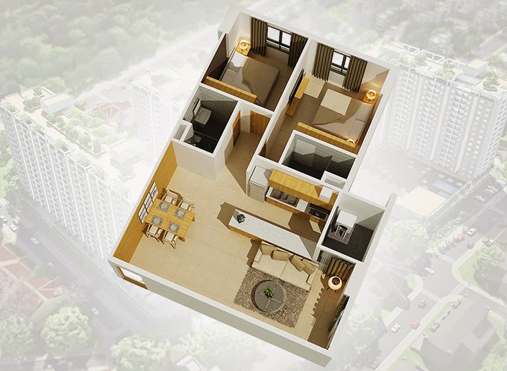 Thiết kế căn hộ A2