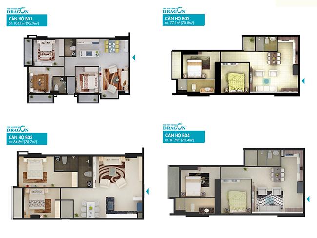 Thiết kế căn hộ B02