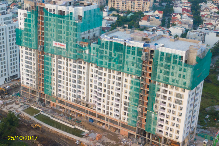 Dự án đang thi công phần thô