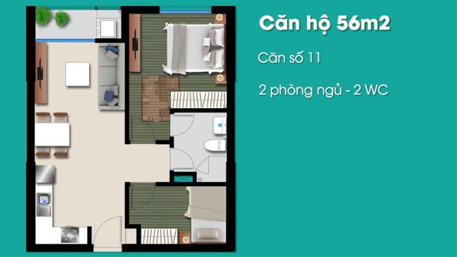 Thiết kế căn hộ 11