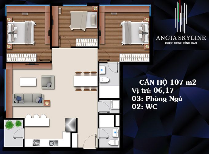 Thiết kế căn hộ 06,17