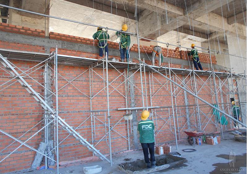 Dự án An Gia Skyline đang được thi công đến tầng 7 và đảm báo đúng tiến độ đã cam kết.