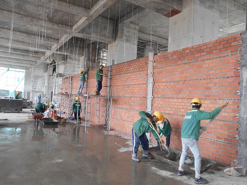 Dự án An Gia Skyline đang được thi công đến tầng 7 và đảm báo đúng tiến độ đã cam kết.