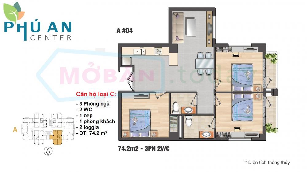 Thiết kế căn hộ 04-05
