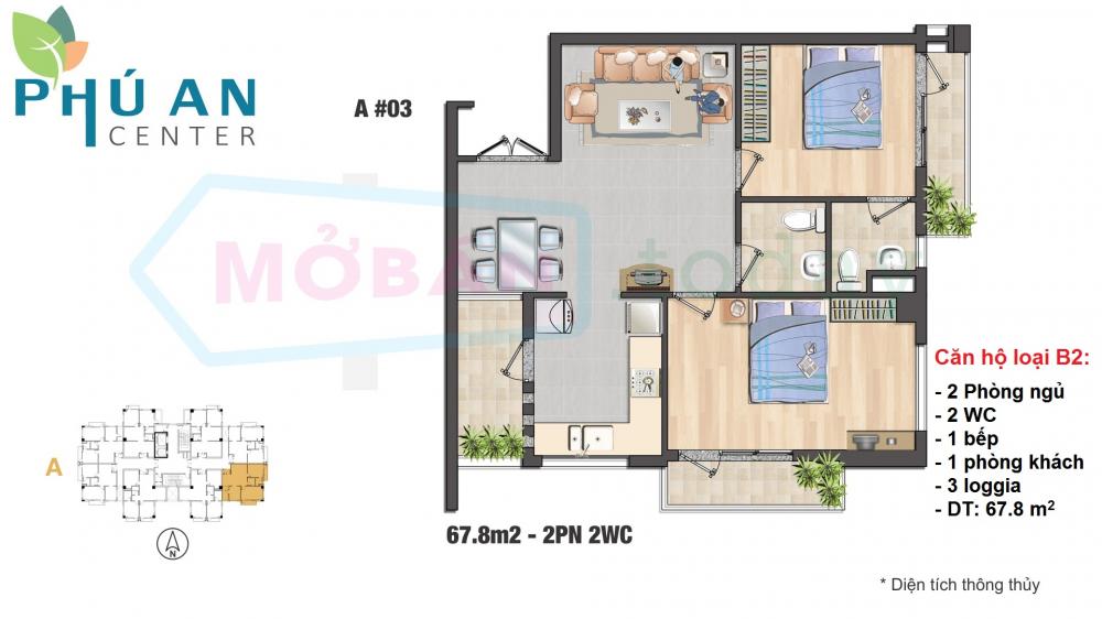 Thiết kế căn hộ 03-07