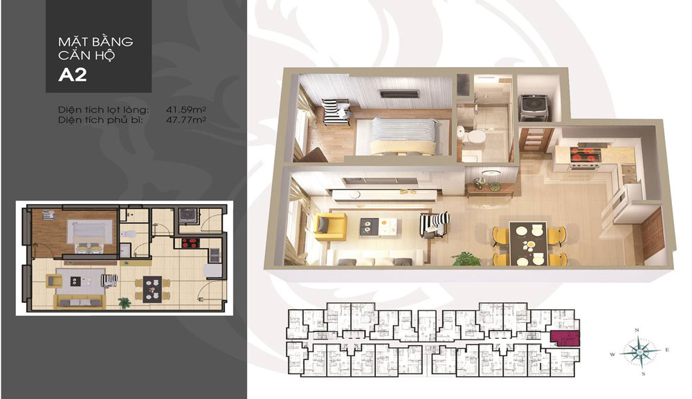 Thiết kế căn hộ A2