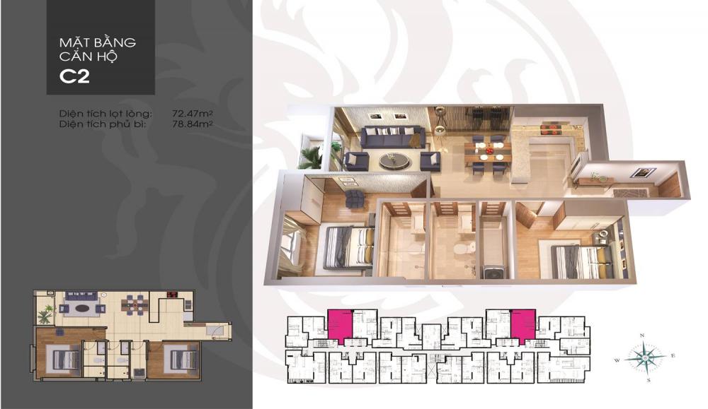 Thiết kế căn hộ C2