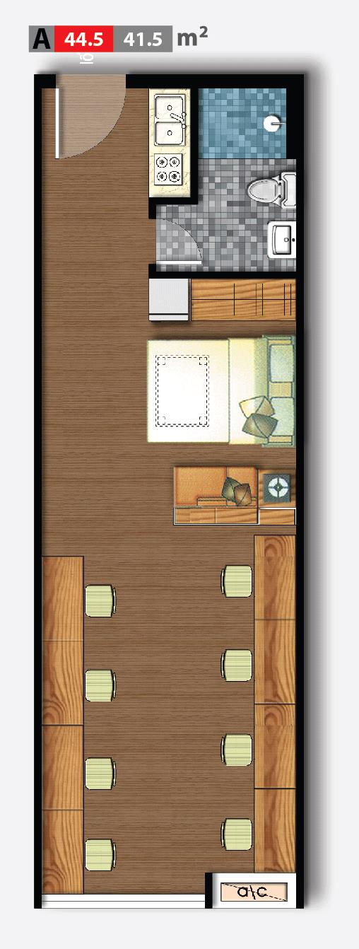 Thiết kế căn hộ loại A