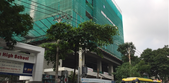 Dự án đang xây dựng đến tầng 10