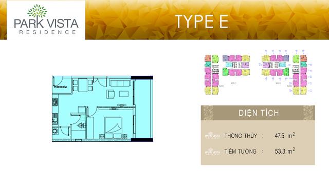Thiết kế căn hộ loại E