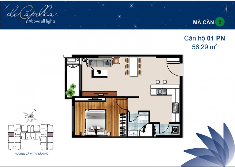 Thiết kế căn hộ 5