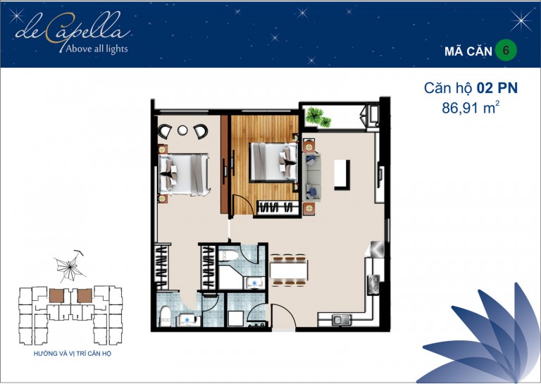 Thiết kế căn hộ 6