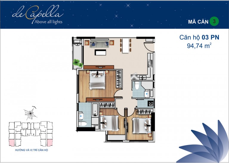 Thiết kế căn hộ 3