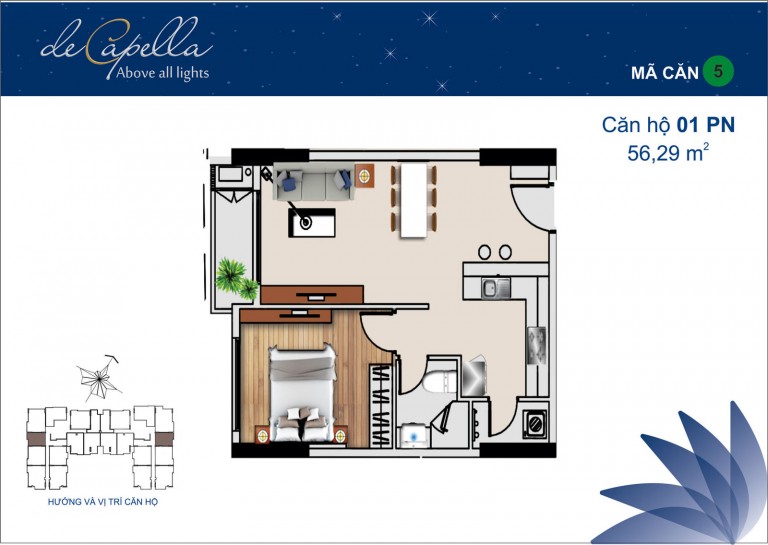 Thiết kế căn hộ 5