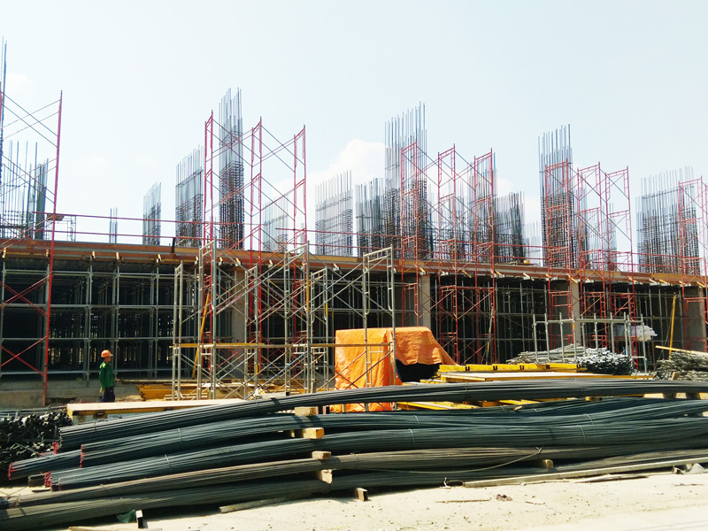 Luxury Home đã đổ sàn tầng 4