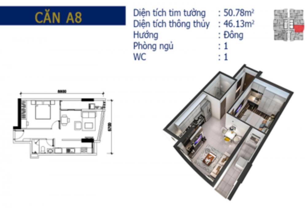 Thiết kế căn hộ A8