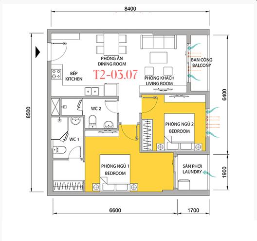 Thiết kế căn hộ 07