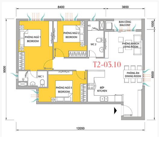 Thiết kế căn hộ 10