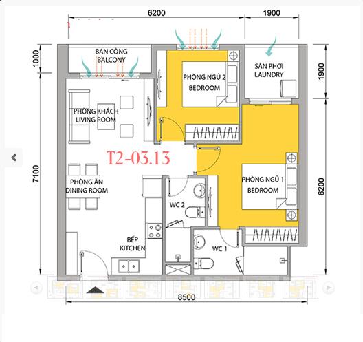 Thiết kế căn hộ 13