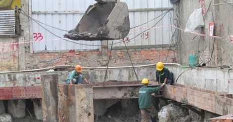 Dự án đang thi công phần móng