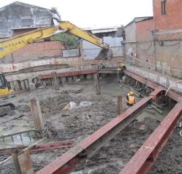 Dự án đang thi công phần móng