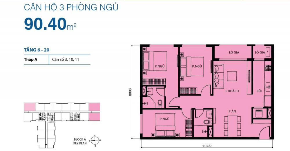 Thiết kế căn hộ 03, 10, 11