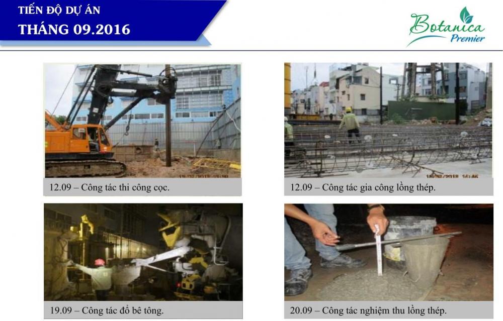 Dự án đang thi công móng cọc