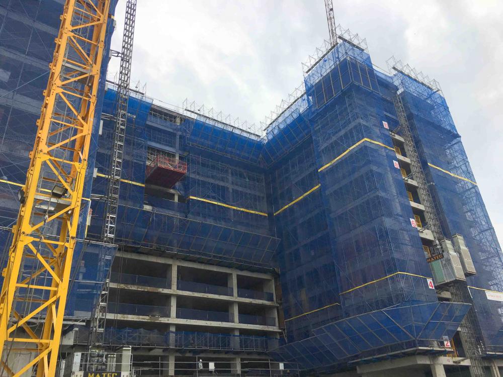 Dự án đang thi công phần thô