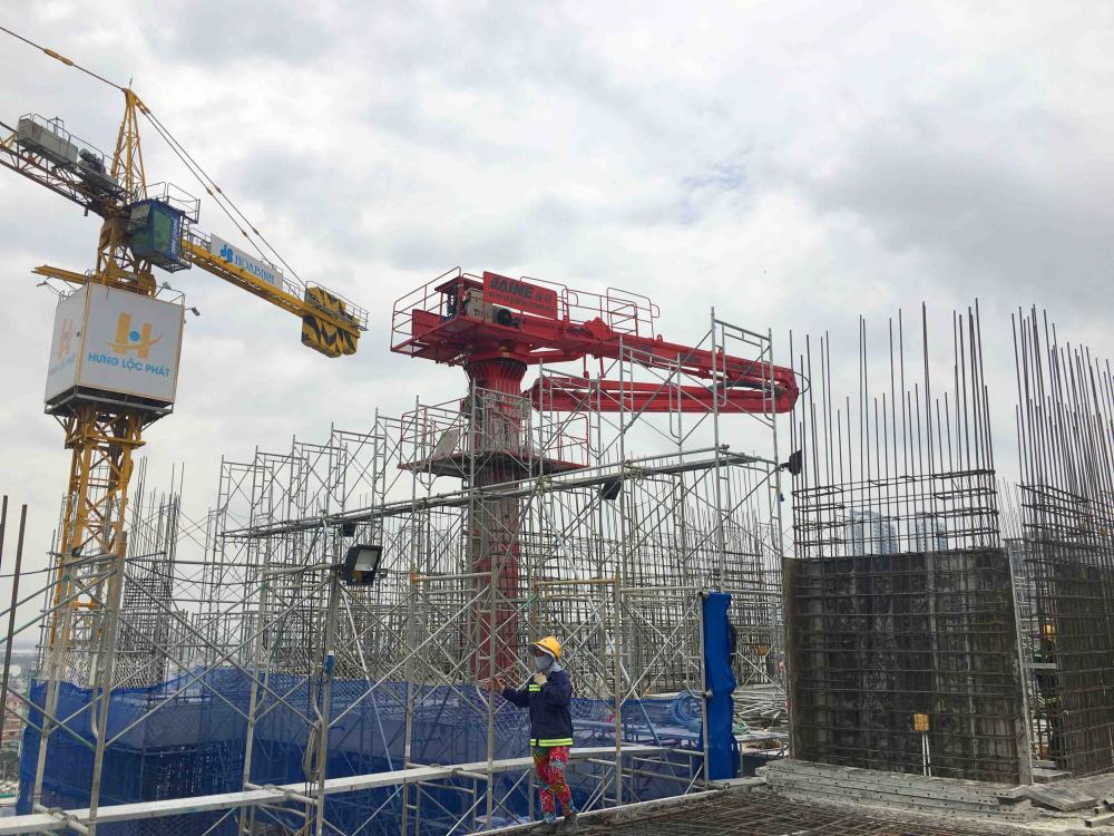 Dự án đang thi công phần thô