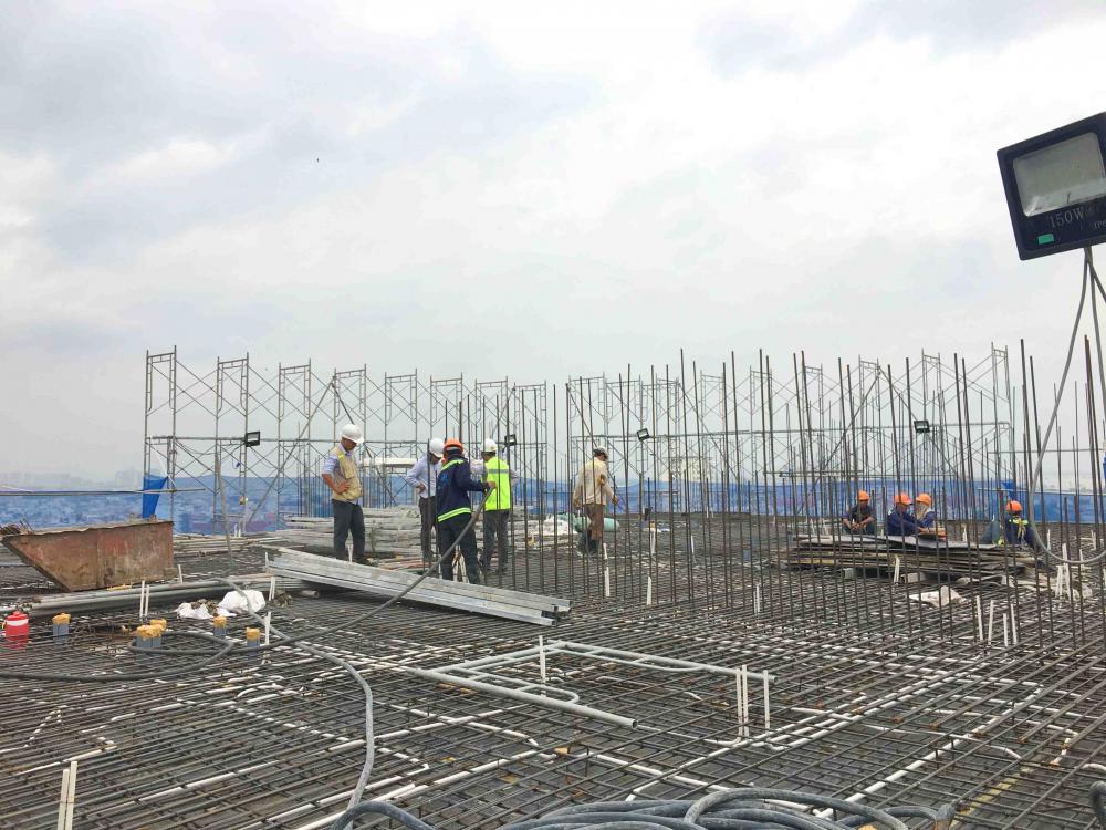 Dự án đang thi công phần thô