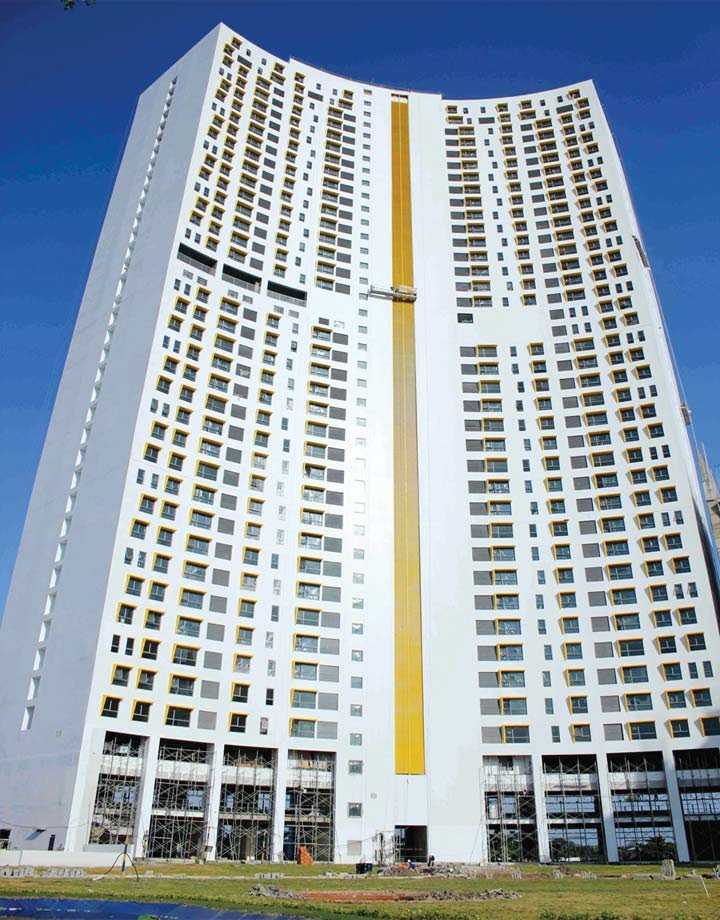 Block C đã được hoàn thành